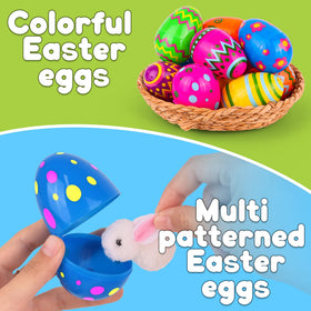 Huyamap durable hinged Easter eggs designed for reuse.