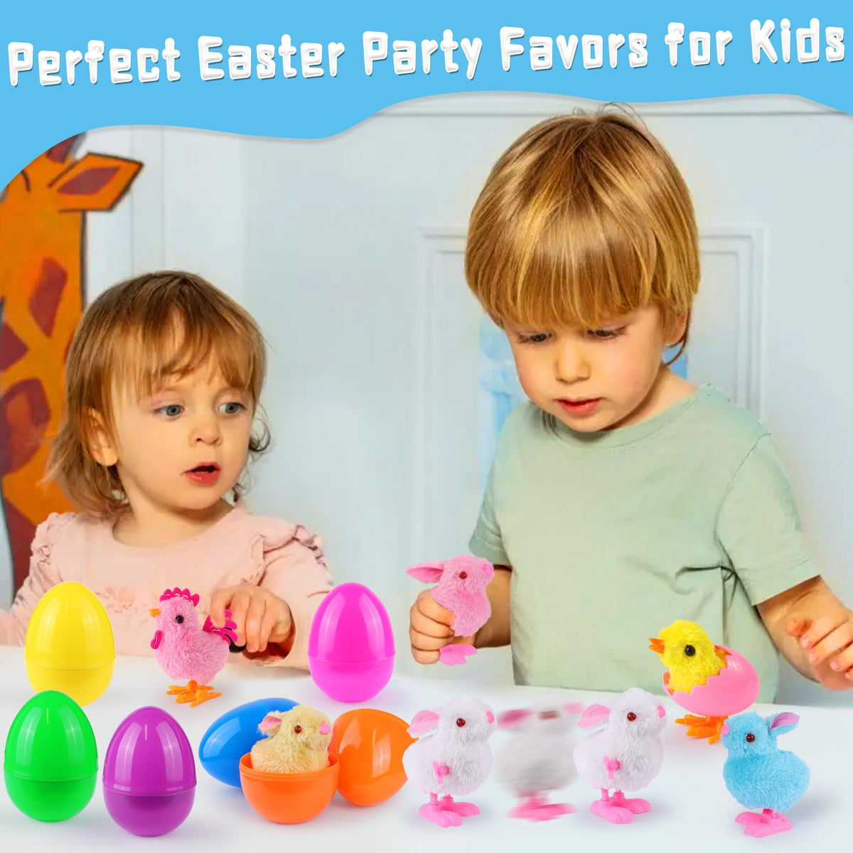 Huyamap Easter eggs filled as basket stuffers for celebrations