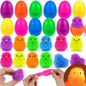 Huyamap Easter LED puffer ball inside a colorful egg for vibrant Easter hunts