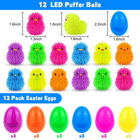 Huyamap LED Easter egg toy lights up during shaken play sessions