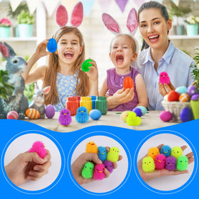 Huyamap chick duck LED puffer ball inside egg enhances sensory focus