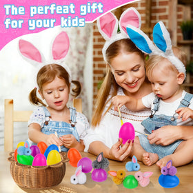 Huyamap plush bunny eggs enhance memorable Easter moments for kids.