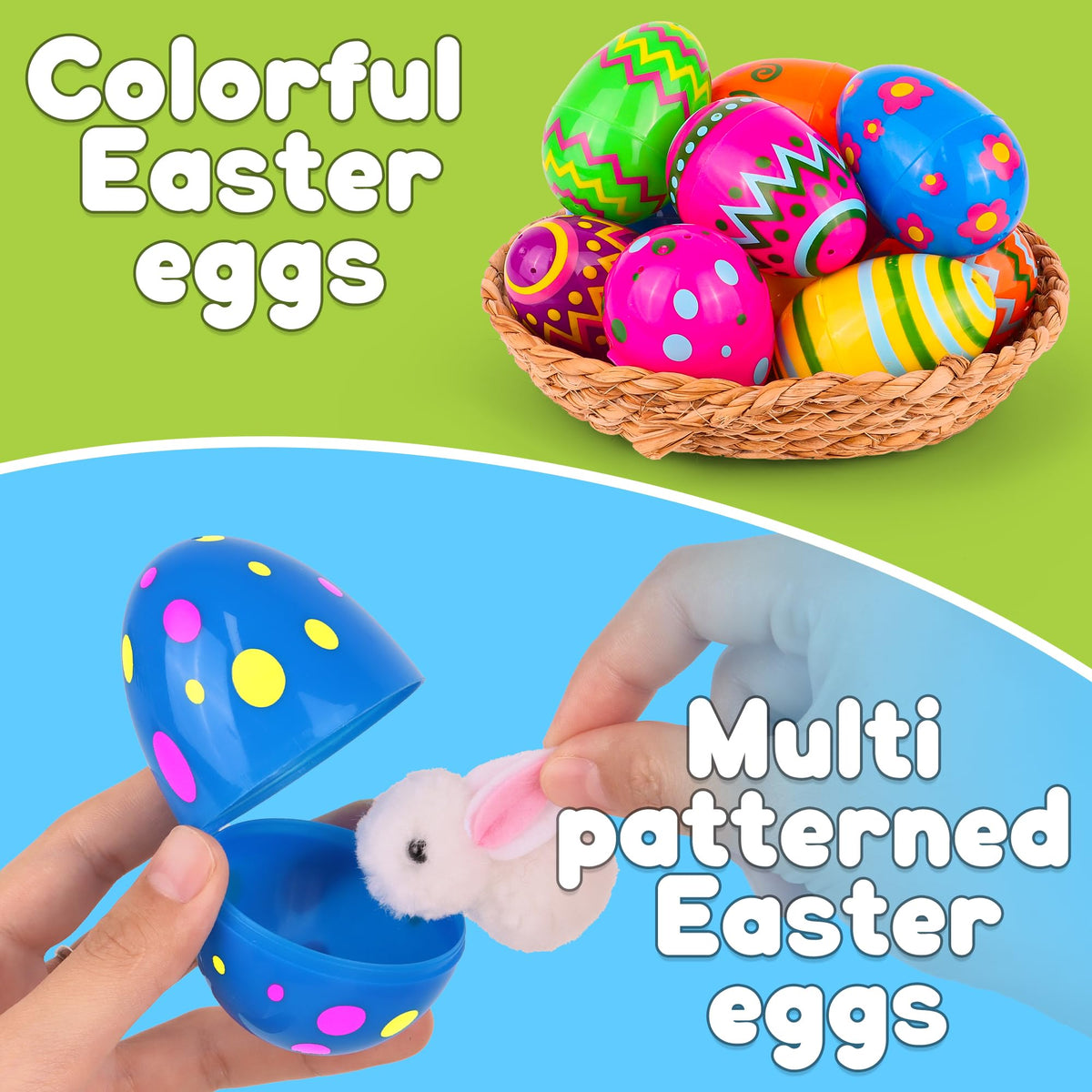 Huyamap fillable Easter egg ready for candy and mini gifts