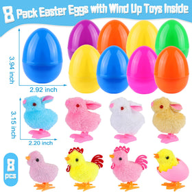 Huyamap wind-up chick inside egg for playful wind-up action