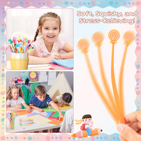 Hwahong dinosaur squishy pen for creative note-taking and play.