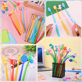 Hwahong panda squishy pen for playful writing and stress relief.