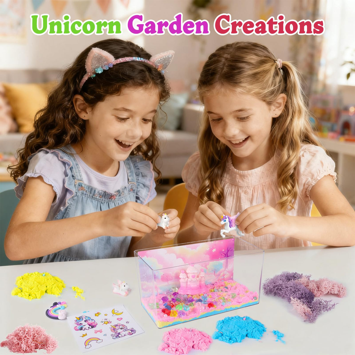 HYASIA unicorn light-up terrarium makes a thoughtful gift for birthdays and holidays.