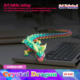 HyBaiS non-toxic PLA dragon is safe for display and gifting.