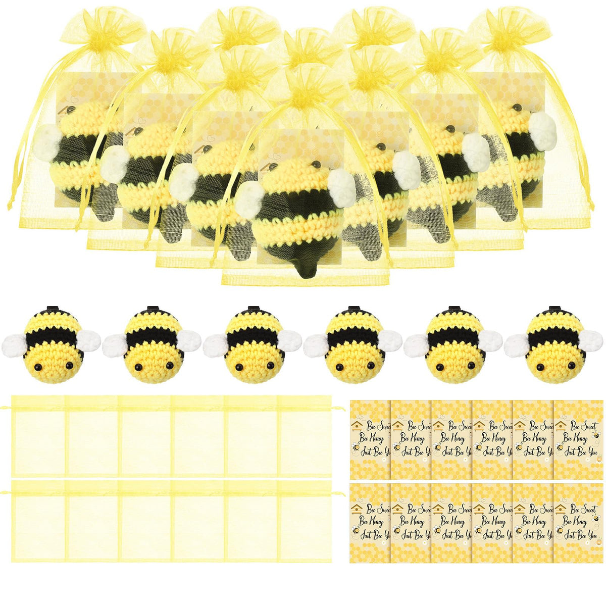 HyDren pocket-size crochet bee for easy, on-the-go gifting.