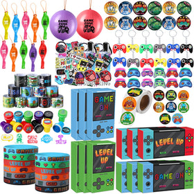 HyDren gift boxes with vibrant gamer designs ideal for party favors