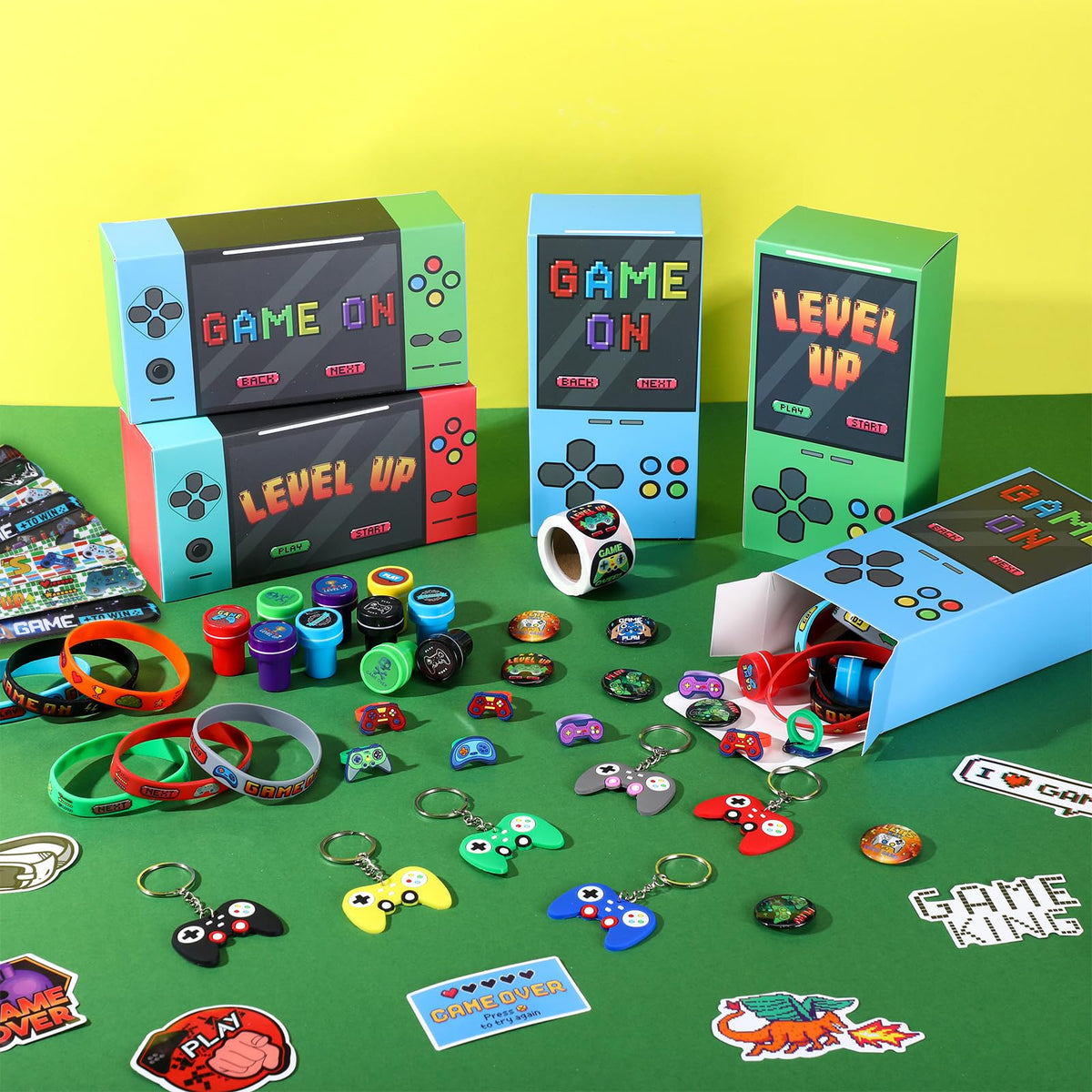 HyDren controller keychains provide practical keepsakes for guests