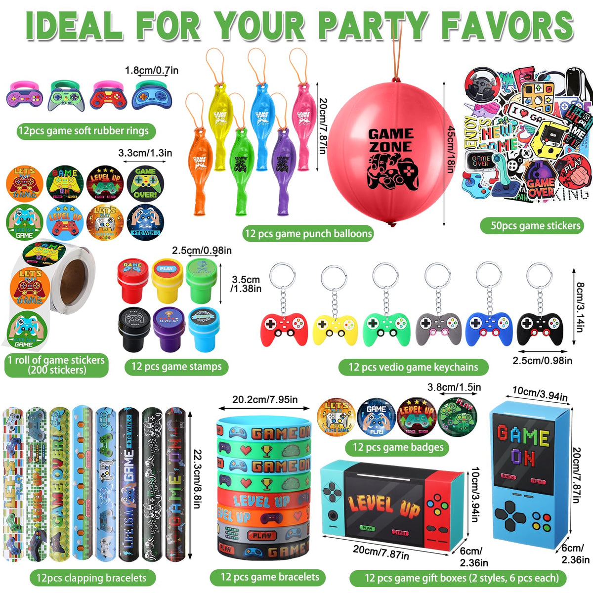 HyDren punch balloons add colorful energy to a gaming celebration