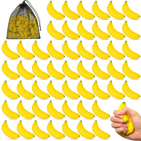 HyDren banana stress toy set in a 50-pack for quick stress relief