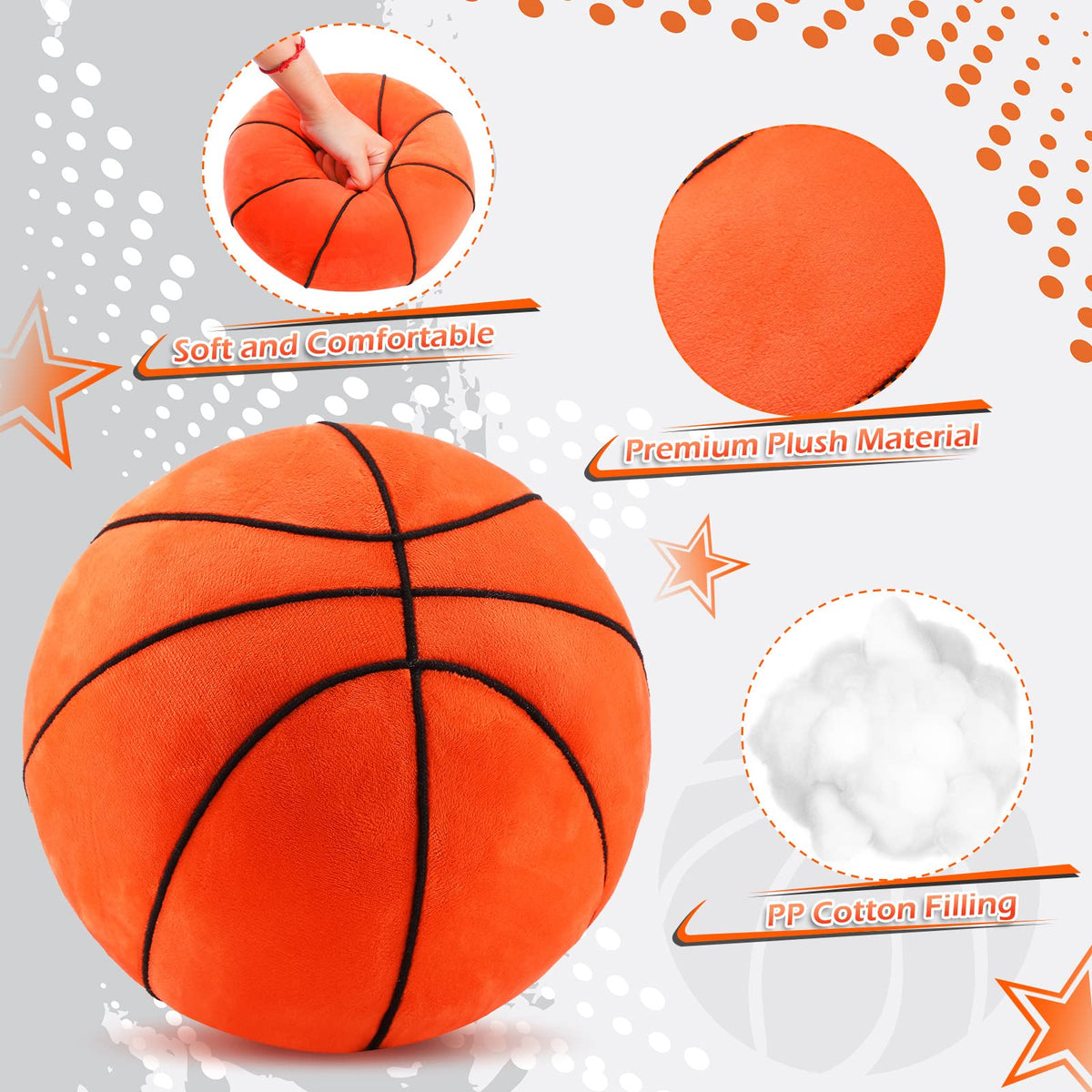HyDren plush pillows machine washable for easy care after fun activities.