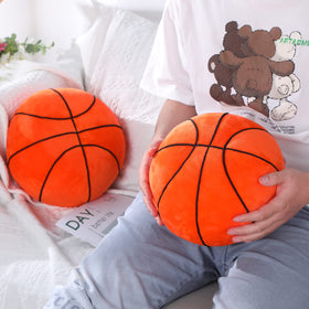 HyDren two-pack pillow used as nursery decor for sports-themed room.