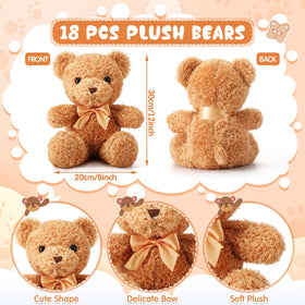 HyDren 12-inch bear displayed to show size and cuddle potential.