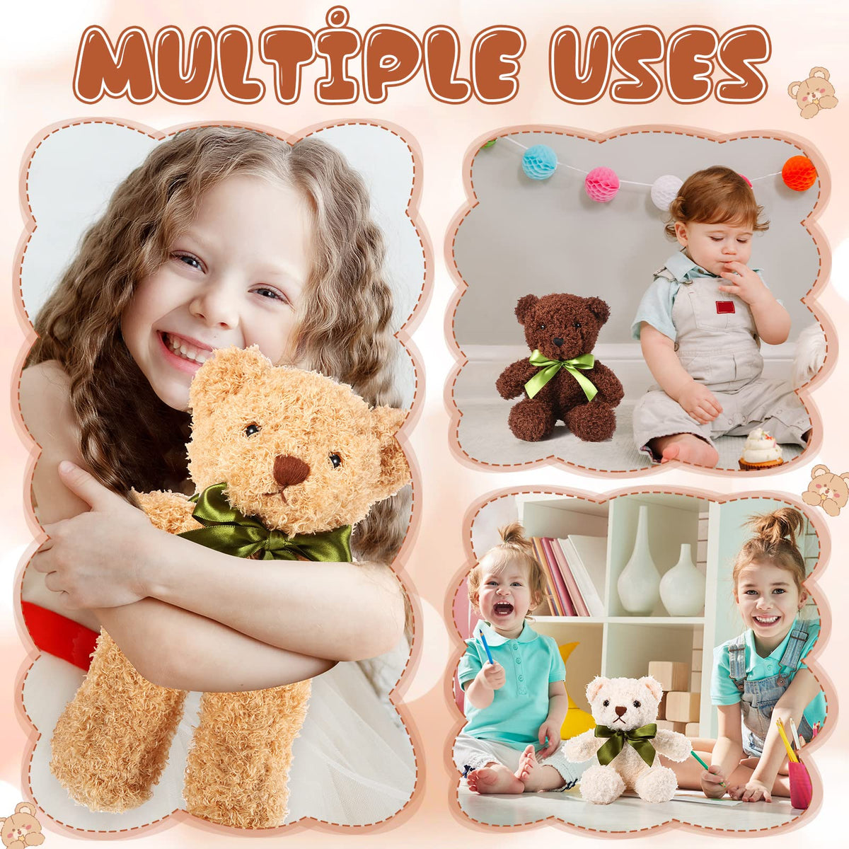HyDren bear decor for baby showers and birthdays, adds cute ambiance to events.