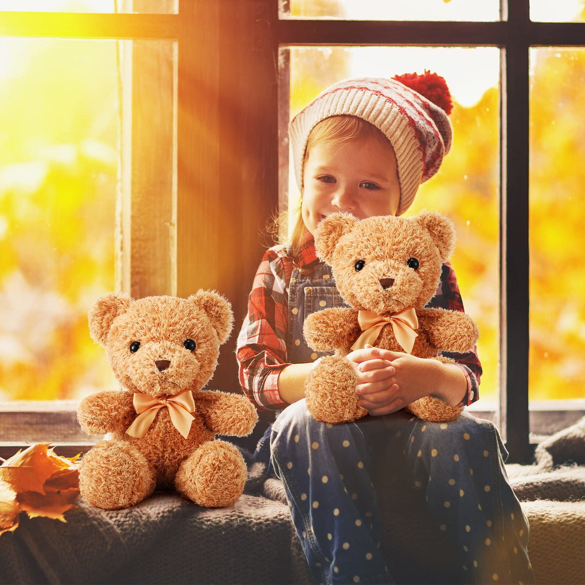 HyDren bears arranged as cozy home decor accents.
