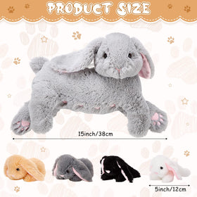 HyDren plush mother bunny with magnet noses for playful interaction.
