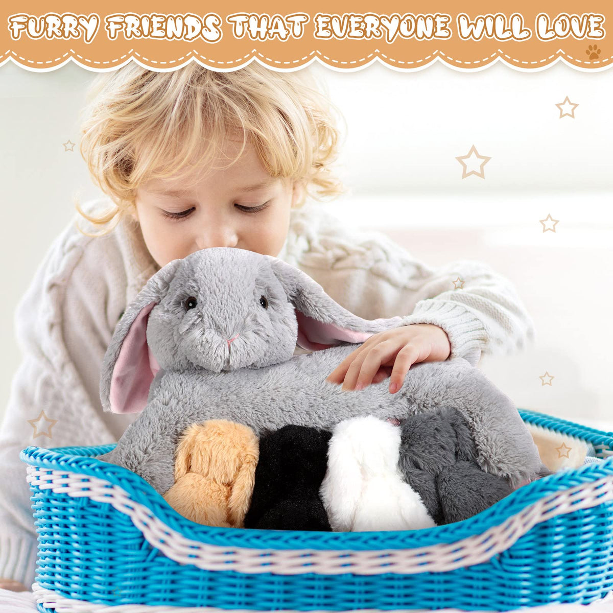 HyDren bunny family set highlights playtime and storytime potential.
