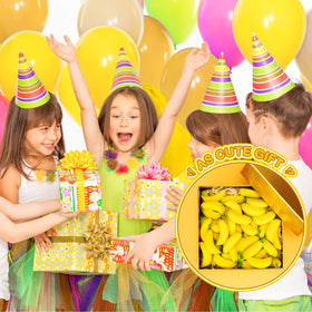Group of HyDren banana stress toys suitable for classroom rewards