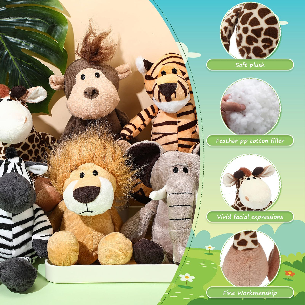 HyDren Deer plush toy, compact cuddle buddy for bedtime stories and travel.