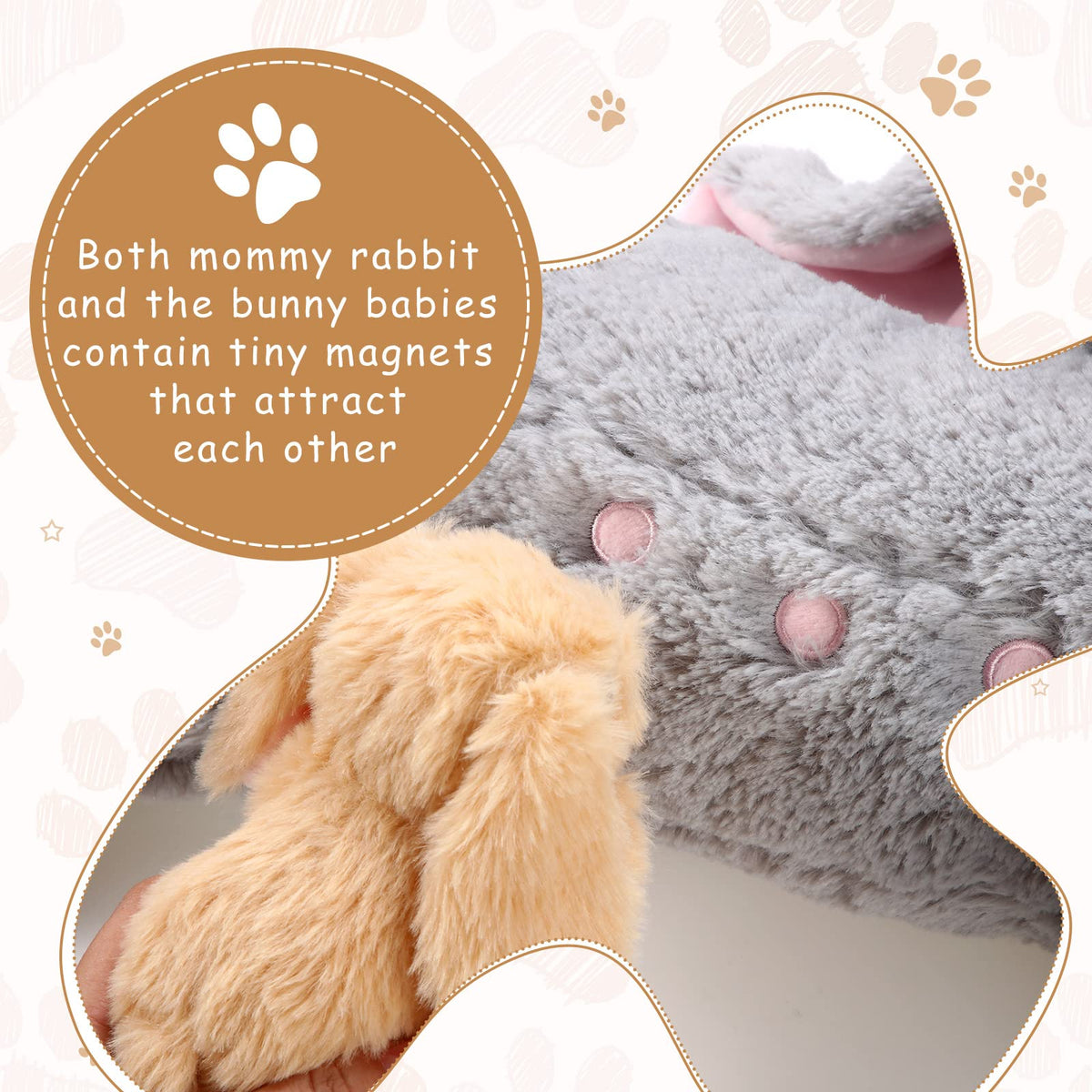 HyDren lifelike bunny with realistic fur and expressive eyes for storytelling.