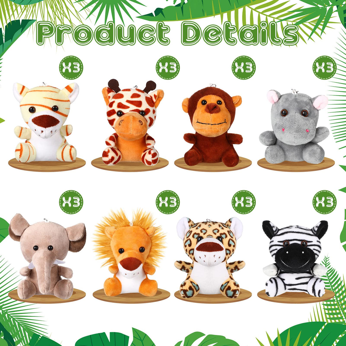 HyDren lion mini plush ideal for imaginative play and storytelling.