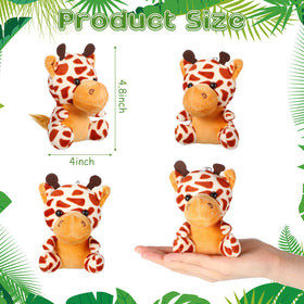 HyDren monkey mini plush with keychain for bags and backpacks.
