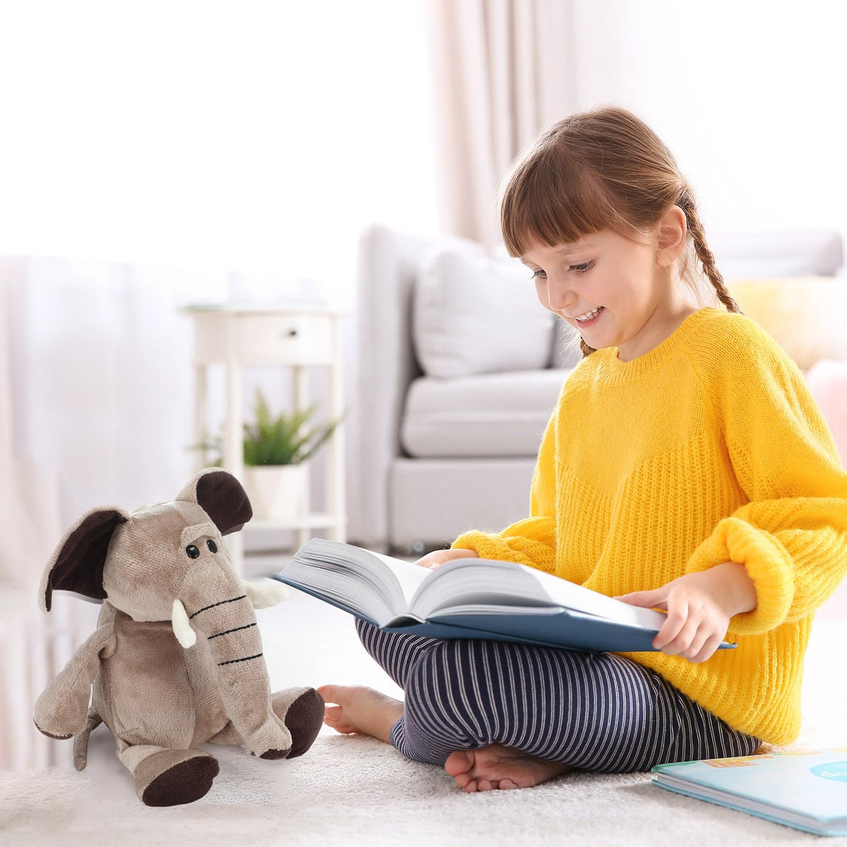 HyDren Monkey plush toy, cute squeezable friend for playtime and classroom rewards.
