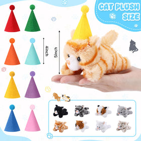 HyDren five-inch plush cat in eight styles for gifts