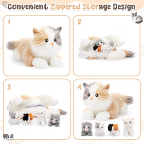 HyDren ragdoll cat set doubles as cute decor.