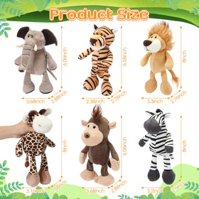 HyDren Zebra plush toy with realistic details for learning through play and display.