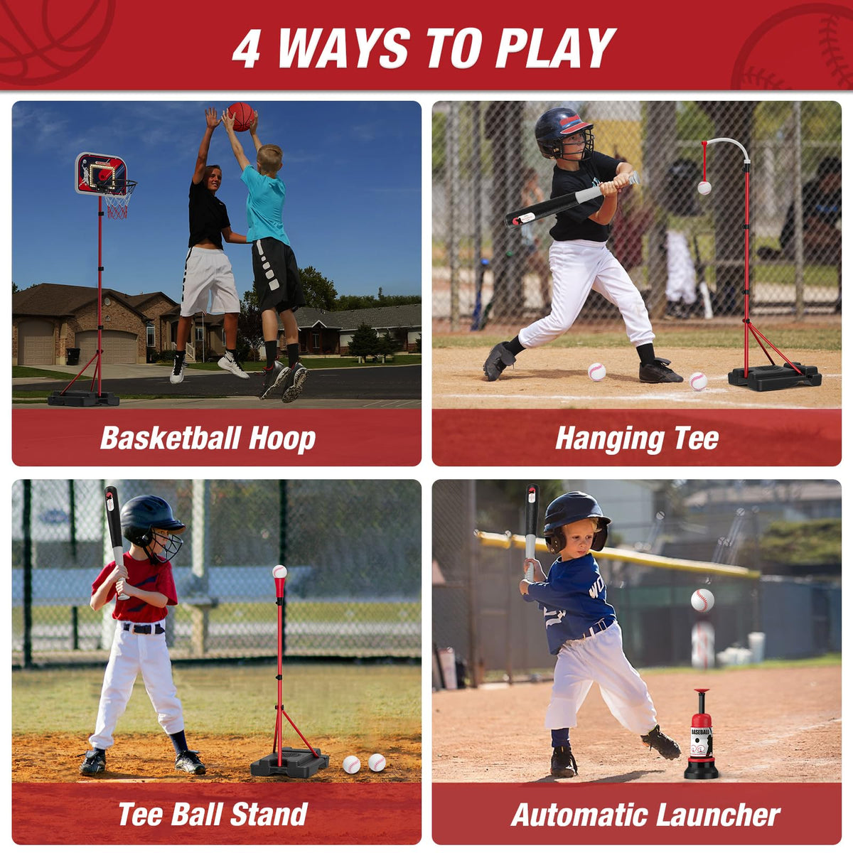 HYES pitching machine with baseballs for home practice