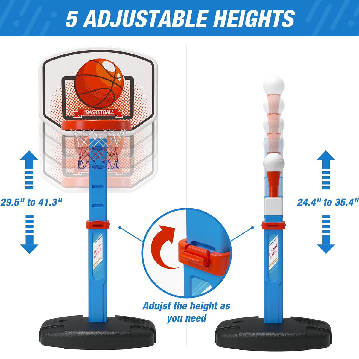 HYES automatic pitching machine offers auto-pitched balls for fun practice.