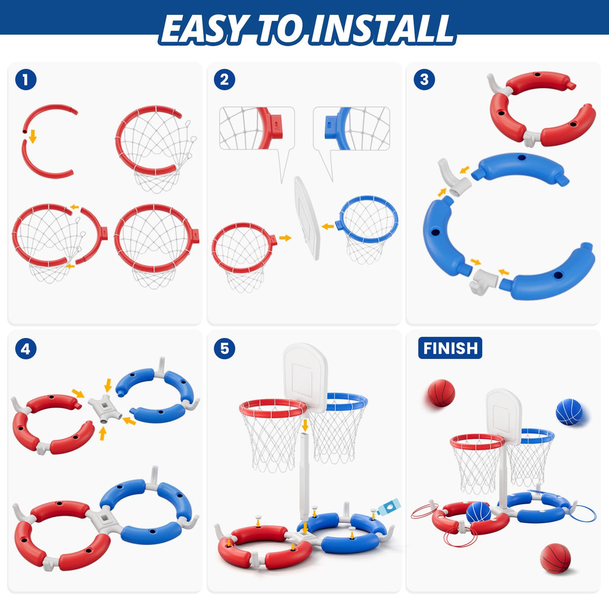 HYES backboard high-impact design improves rebounds and scoring accuracy