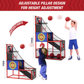 HYES four included balls and a pump for ready-to-play sessions.