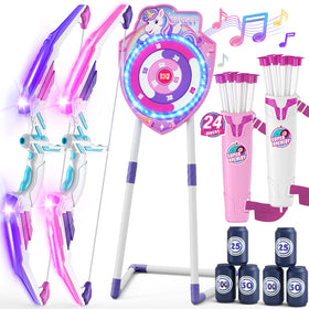 HYES LED light-up bow for kids enhances nighttime archery play