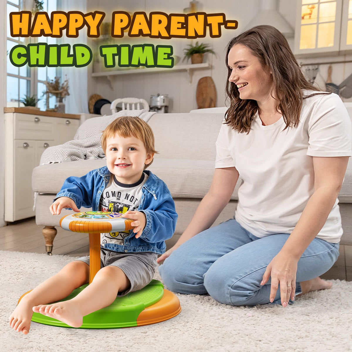 HYES volume controls optimize sound levels during play.