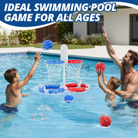 HYES family pool party fun ready for birthdays or weekends