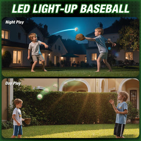 HYES glow modes showcase nine lighting options for fun training.