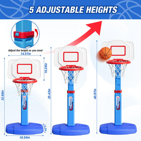 HYES indoor-outdoor hoop set for versatile family fun