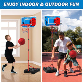 HYES four-balls included for immediate family games.