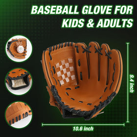 HYES official size baseball nine offers comfortable grip for youth drills.