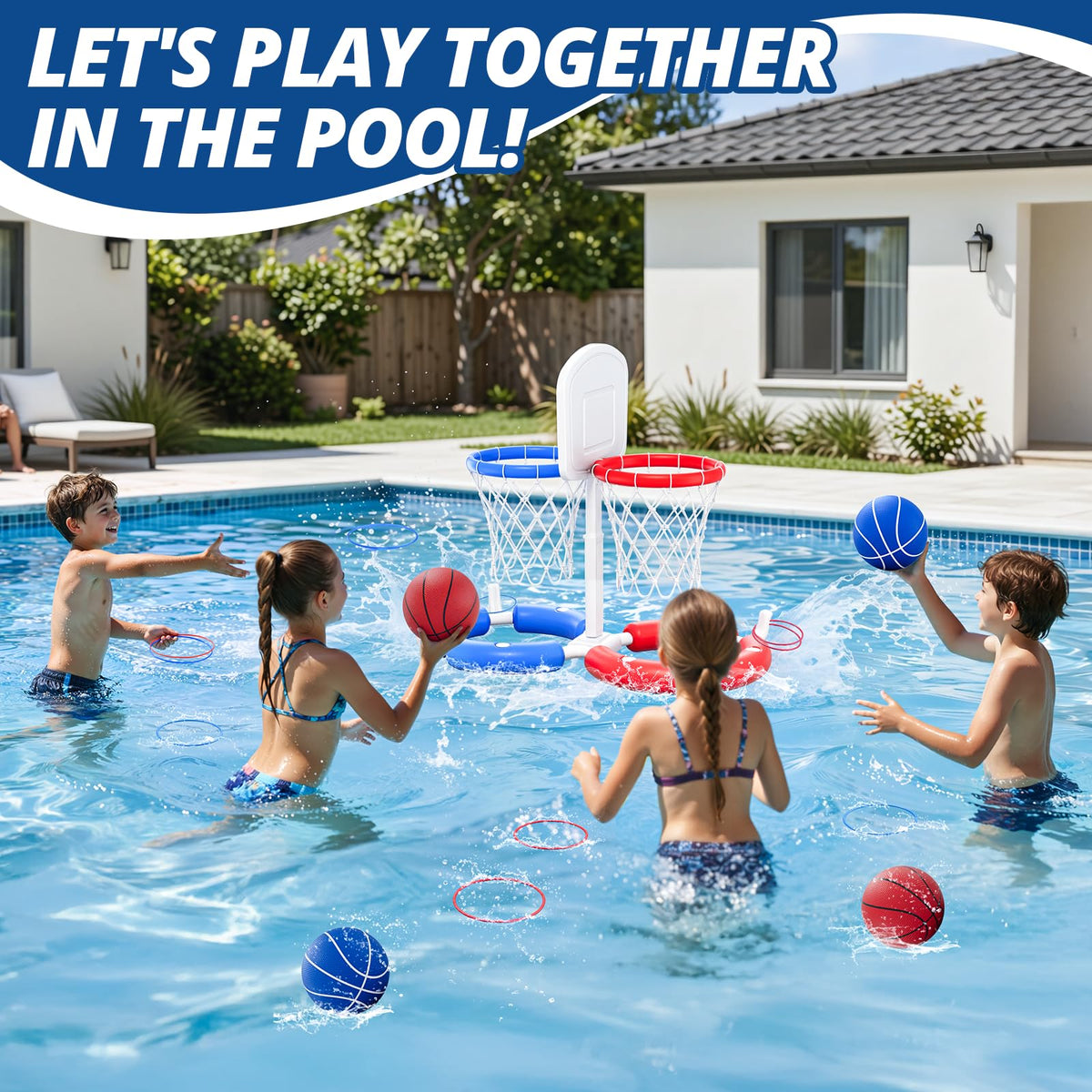 HYES portable pool toy suitable for kids and adults alike