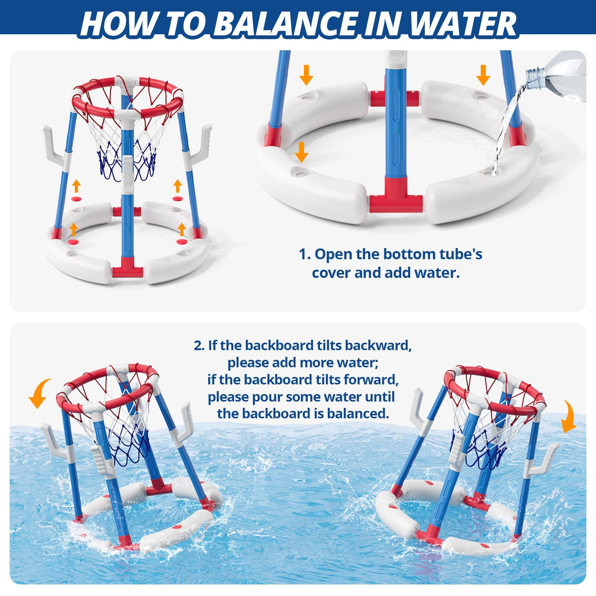 HYES portable pool toy ideal for lake, beach, or backyard pools.