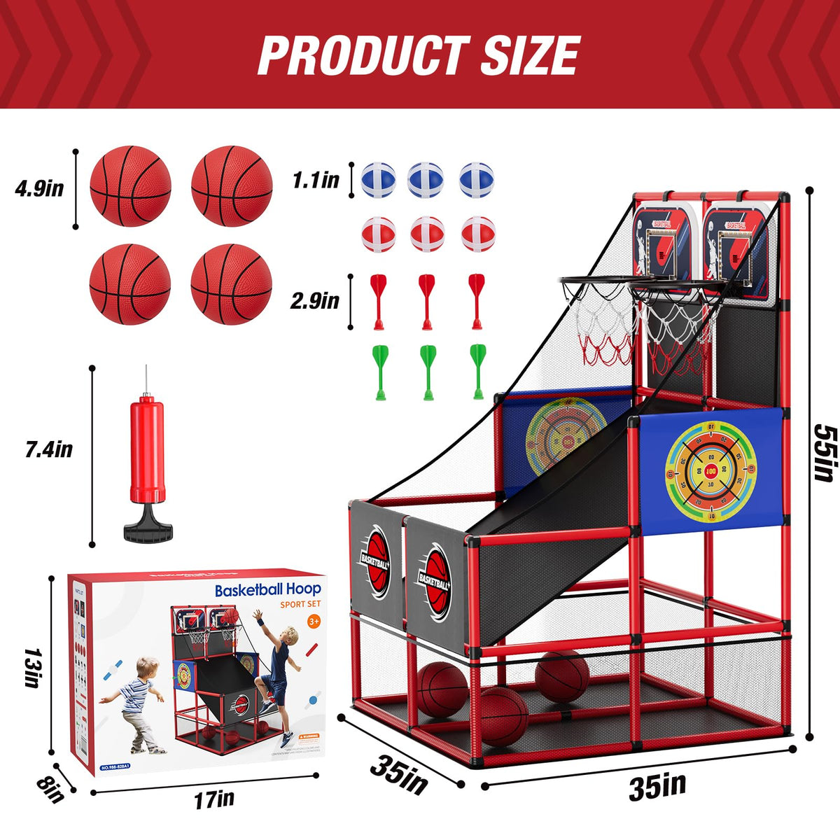 HYES sturdy construction designed for long-lasting play