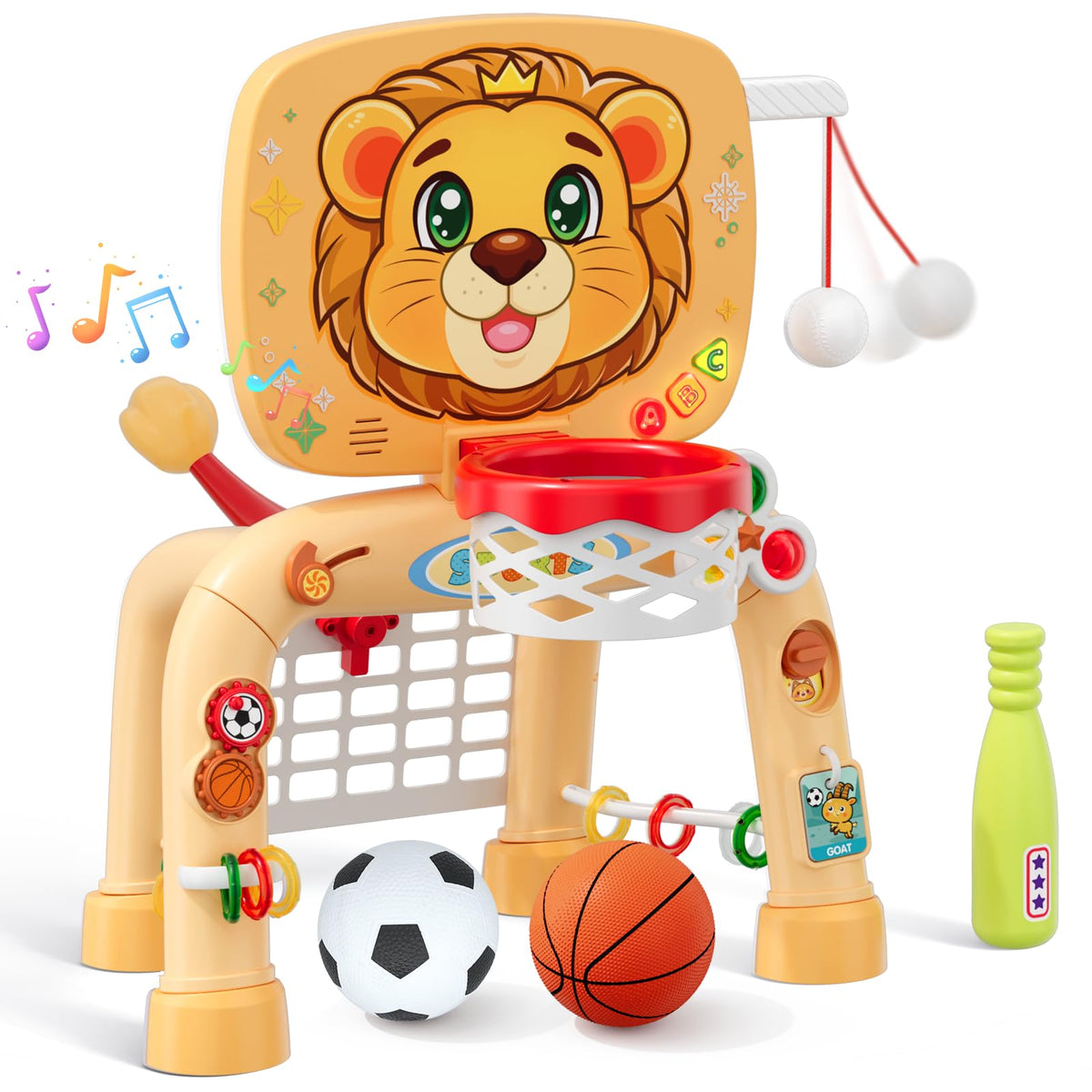 HYES toddler basketball hoop promoting active play and coordination