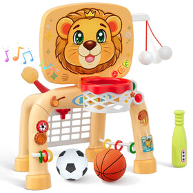 HYES toddler basketball hoop promoting active play and coordination