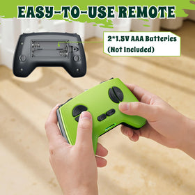 Easy 33ft remote control for quick turns and snappy responses.
